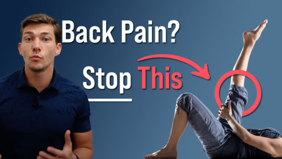 In this episode, Farnham's leading over-50's physiotherapist, Will Harlow, reveals a very good reason why you might need to STOP stretching your hamstrings to help back pain get better!