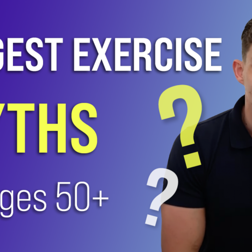 In this episode, Farnham's leading over-50's physiotherapist, Will Harlow, explains the biggest exercise myths that hold people back in the 50+ age group!