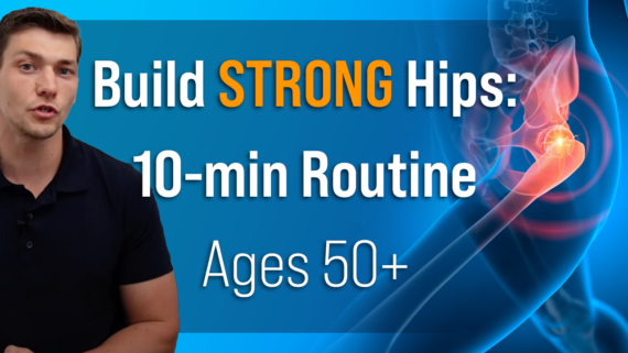 In this episode, Farnham's leading over-50's physiotherapist, Will Harlow, reveals a great program to help you gain strength in your hips!