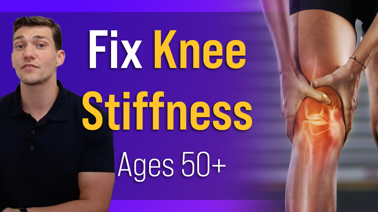 In this episode, Farnham's leading over-50's physiotherapist, Will Harlow, reveals a great way to relieve knee stiffness from arthritis or past injuries!