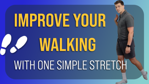 In this episode, Farnham's leading over-50's physiotherapist, Will Harlow, reveals one simple stretch you can use to improve your walking ability.