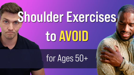 In this episode, Farnham's leading over-50's physiotherapist, Will Harlow, reveals 2 common shoulder exercises to avoid for most people over the age of fifty.