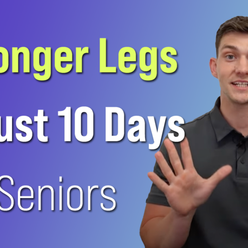 In this episode, Farnham's leading over-50's physiotherapist, Will Harlow, reveals a great program to help you gain strength in your legs in just 10 days! This program is perfect for ages 65+ and seniors.