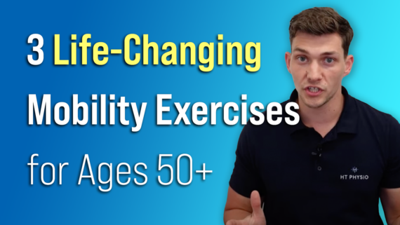 In this episode, Farnham's leading over-50's physiotherapist, Will Harlow, reveals 3 life-changing mobility exercises, perfect for ages 50+!