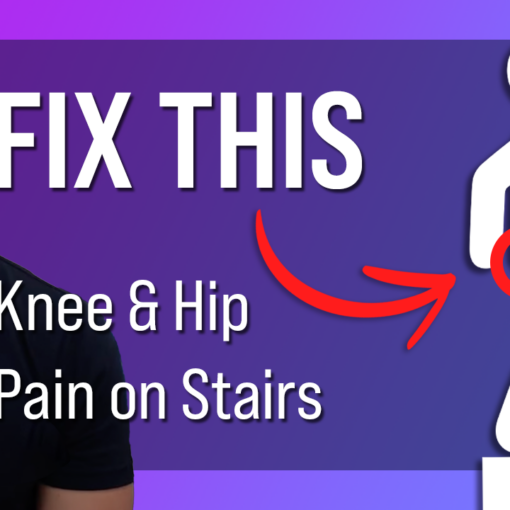 In this episode, Farnham's leading over-50's physiotherapist, Will Harlow, reveals one simple exercise to fix knee and hip pain on stairs!