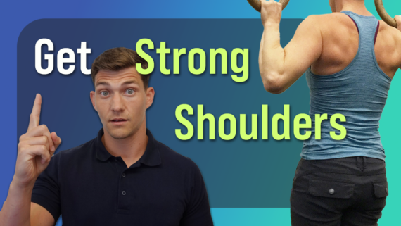 In this episode, Farnham's leading over-50's physiotherapist, Will Harlow, reveals a great exercise for strong shoulders for ages 50+.