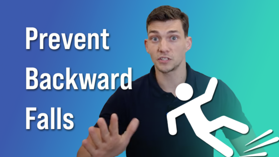 In this episode, Farnham's leading over-50's physiotherapist, Will Harlow, reveals some simple tips and exercises to help you prevent a backward fall.