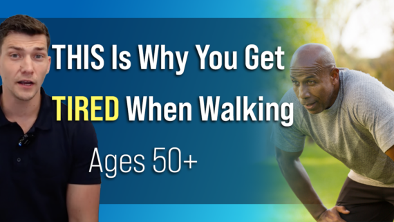 In this episode, Farnham's leading over-50's physiotherapist, Will Harlow, reveals why many people over fifty get tired when walking and how to fix it!