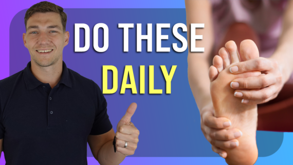 In this episode, Farnham's leading over-50's physiotherapist, Will Harlow, reveals 3 simple exercises you can do daily to improve your foot health.