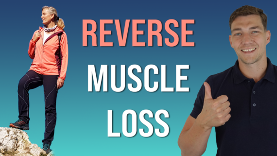 In this episode, Farnham's leading over-50's physiotherapist, Will Harlow, reveals 3 exercises to help reverse muscle loss with age.